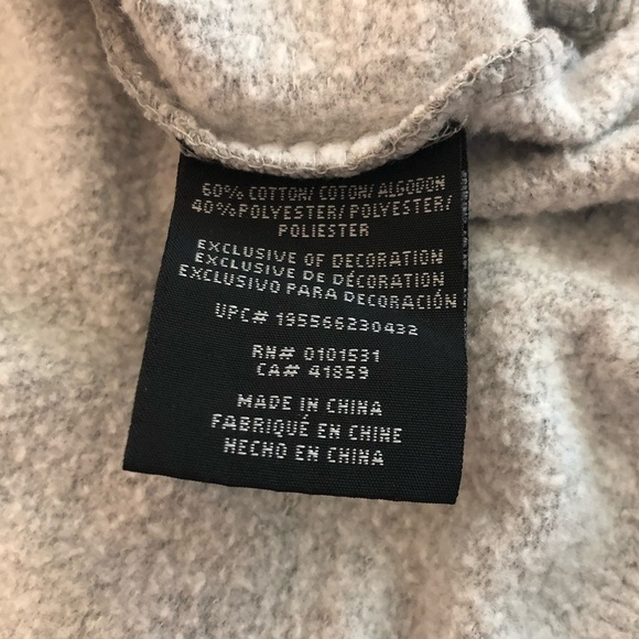 STAR WARS Sweatshirt Men's Size Large Gray The Mandalorian Hoodie The Child - Picture 8 of 11